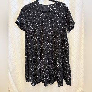 Black Polka Dot Women's dress
